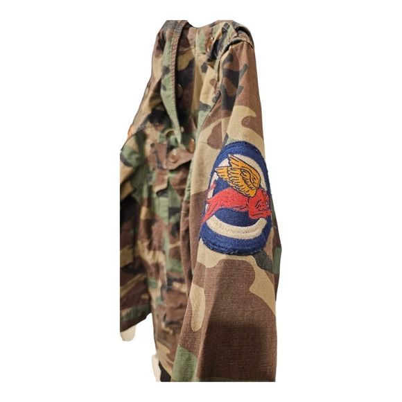 SOLD!! POLO RALPH LAUREN Camo Fatique Military Utility Jacket - Size XL - Picture 4 of 11